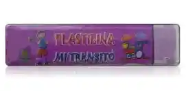 Plastilina Morada En Barra Mi Trensito 55gr