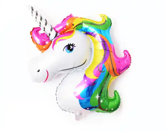 Globo Metalizado De Unicornio