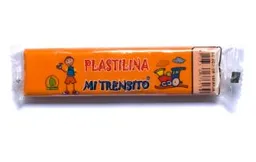 Plastilina Naranja En Barra Mi Trensito 55gr