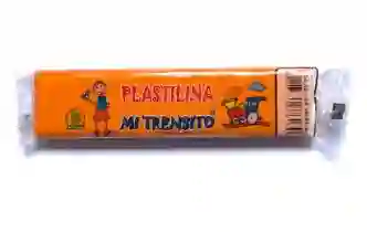 Plastilina Naranja En Barra Mi Trensito 55gr