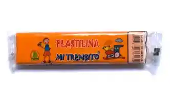 Plastilina Naranja En Barra Mi Trensito 55gr