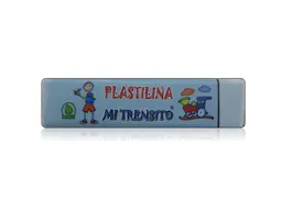 Plastilina Blanca En Barra Mi Trensito 55gr