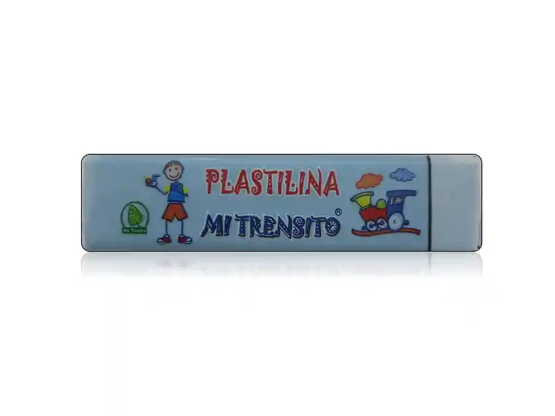 Plastilina Blanca En Barra Mi Trensito 55gr