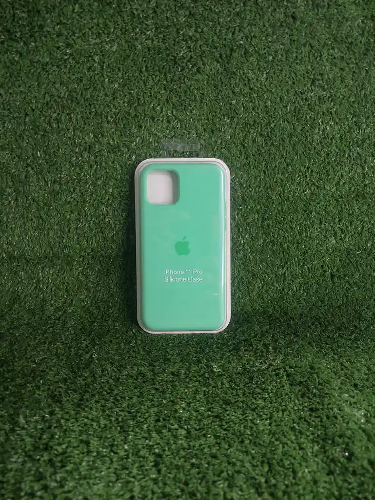 Iphone 11 Pro | Forro Protector| Silicone Case |verde Menta |iphone| Carcasa | Funda | Anti Humedad