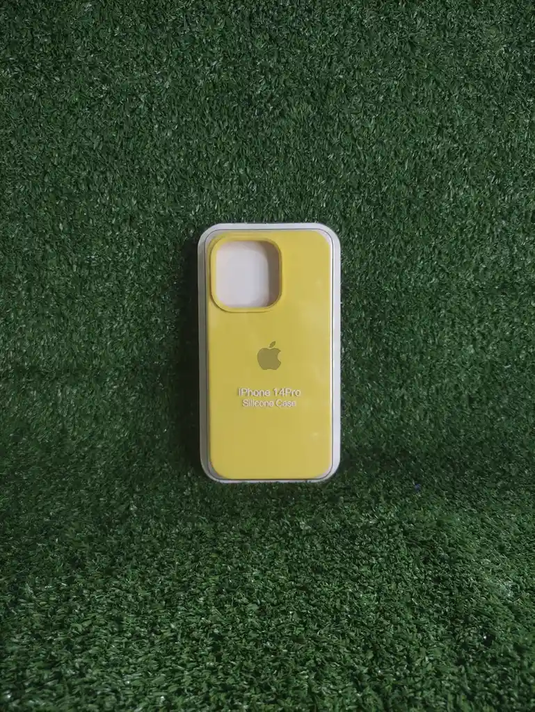 Iphone 14 Pro | Forro Protector| Silicone Case |amarillo |iphone| Carcasa | Funda | Anti Humedad