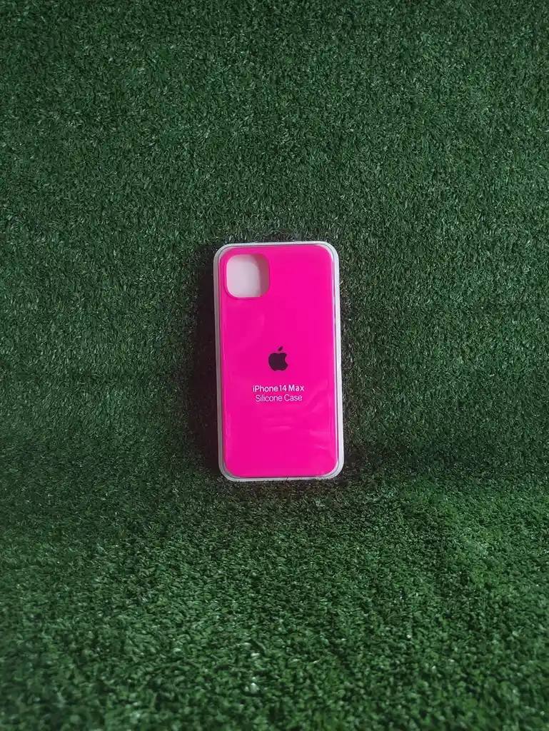 Iphone 14 Max | Forro Protector| Silicone Case |fucsia Neon |iphone| Carcasa | Funda | Anti Humedad