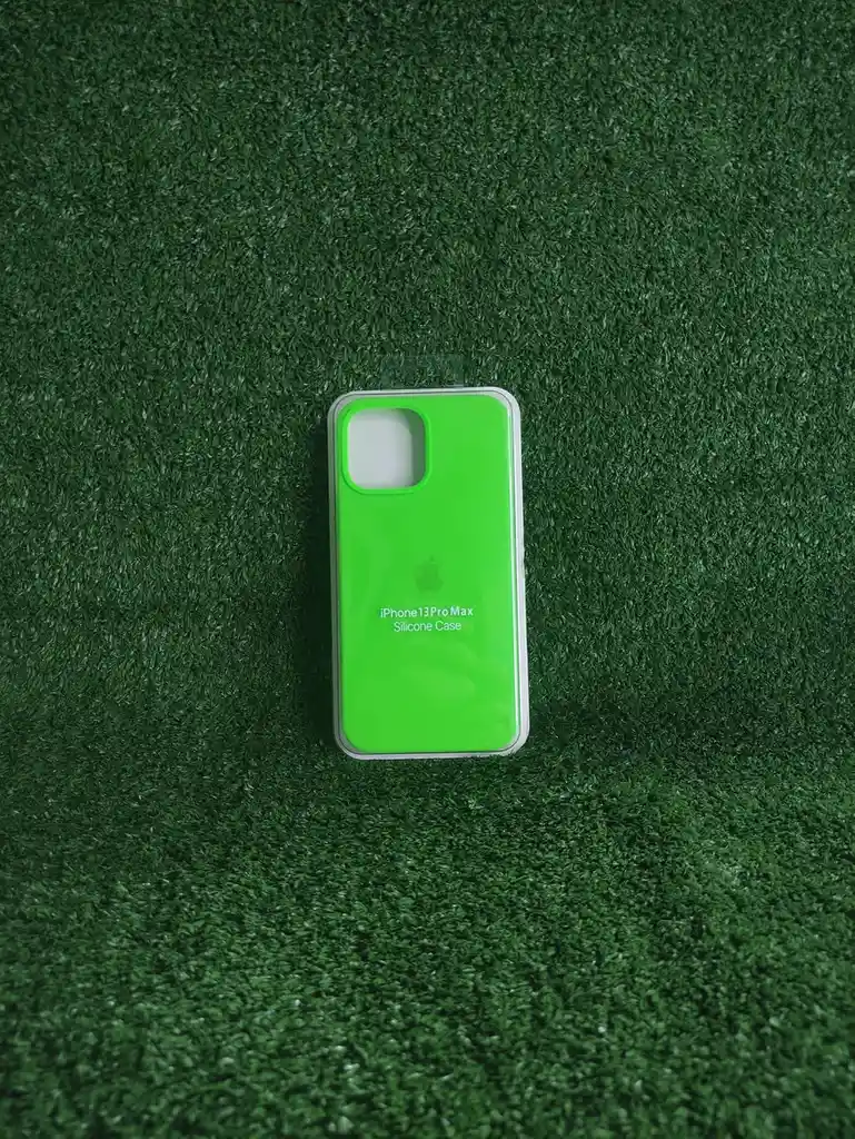 Iphone 13 Pro Max | Forro Protector| Silicone Case |verde Neon |iphone| Carcasa | Funda | Anti Humedad