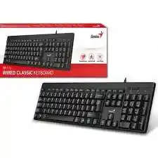 Teclado Genius Kb-100 Usb Negro