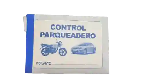 Talonario Control De Parqueadero
