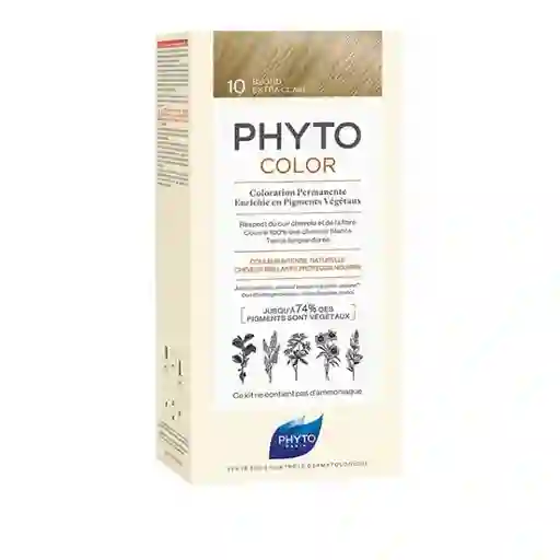 Tinte Phyto Color Kit Coloration 10 Rubio Extra Claro