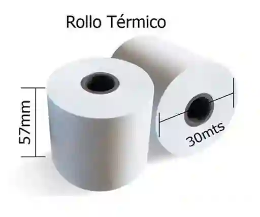 Rollo Termico Para Imprimir De 57cm X 30mts