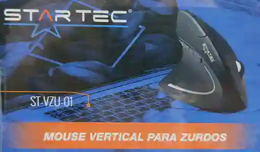 Startec Mouse Inalámbrico Vertical Para Zurdos Stvzu-01