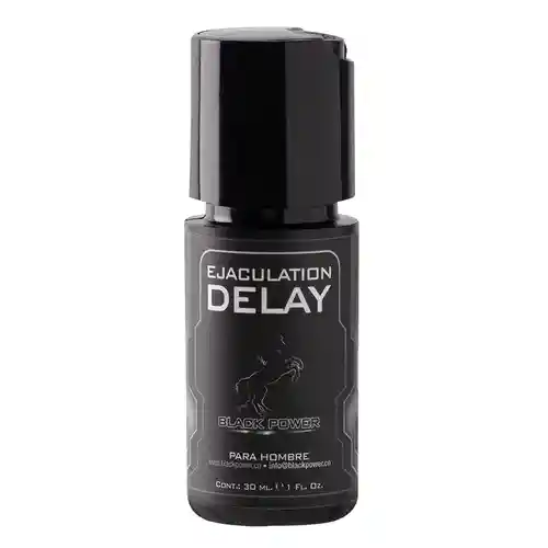 Lubricante Intimo Ejaculation Delay 30 Ml Black Power