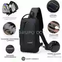 Mochila Morral Bolso Con Puerto Usb Impermeable Anti Robo