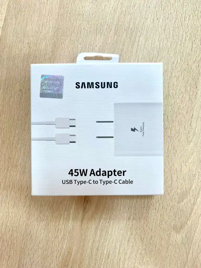 Cargador Tipo C 45w Samsung