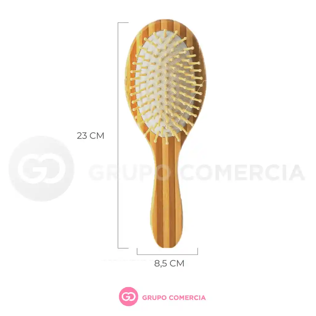 Cepillo Para El Cabello De Bambú Cuidado Del Cabello Natural