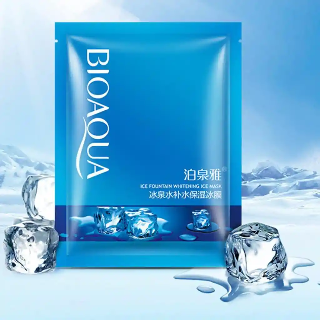 Mascarilla De Velo Facial Ice Blanqueadora