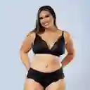 Talla 38/ Xl Conjunto Maria Clara Negro