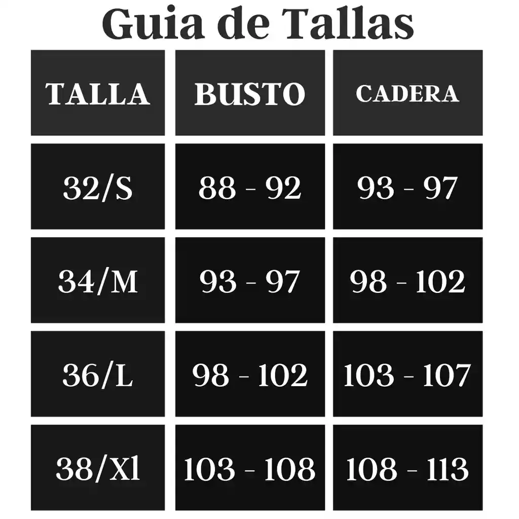 Talla 36/ L Conjunto Anastasia