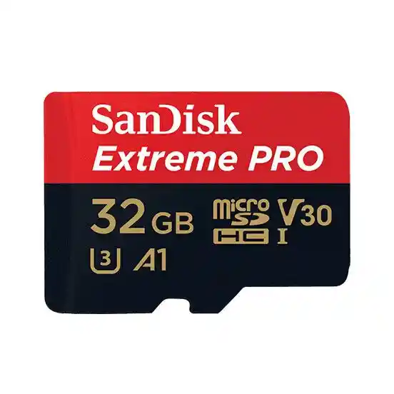 Memoria Micro Sd 32gb Sandisk Extreme Pro 4k U3 Sdhc Clase 10 V30 100mb/s Sdsqxcg-032g