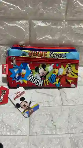 Cartuchera Niño Tres Cierres Pbags
