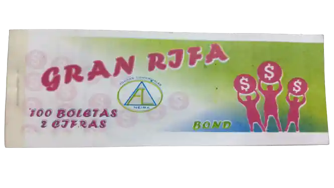 Talonario De Rifa