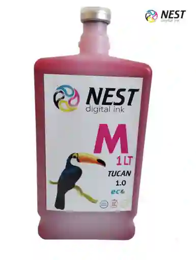 Nest Digital Tinta Eco Solvente Tucan X 1 Litro Magenta