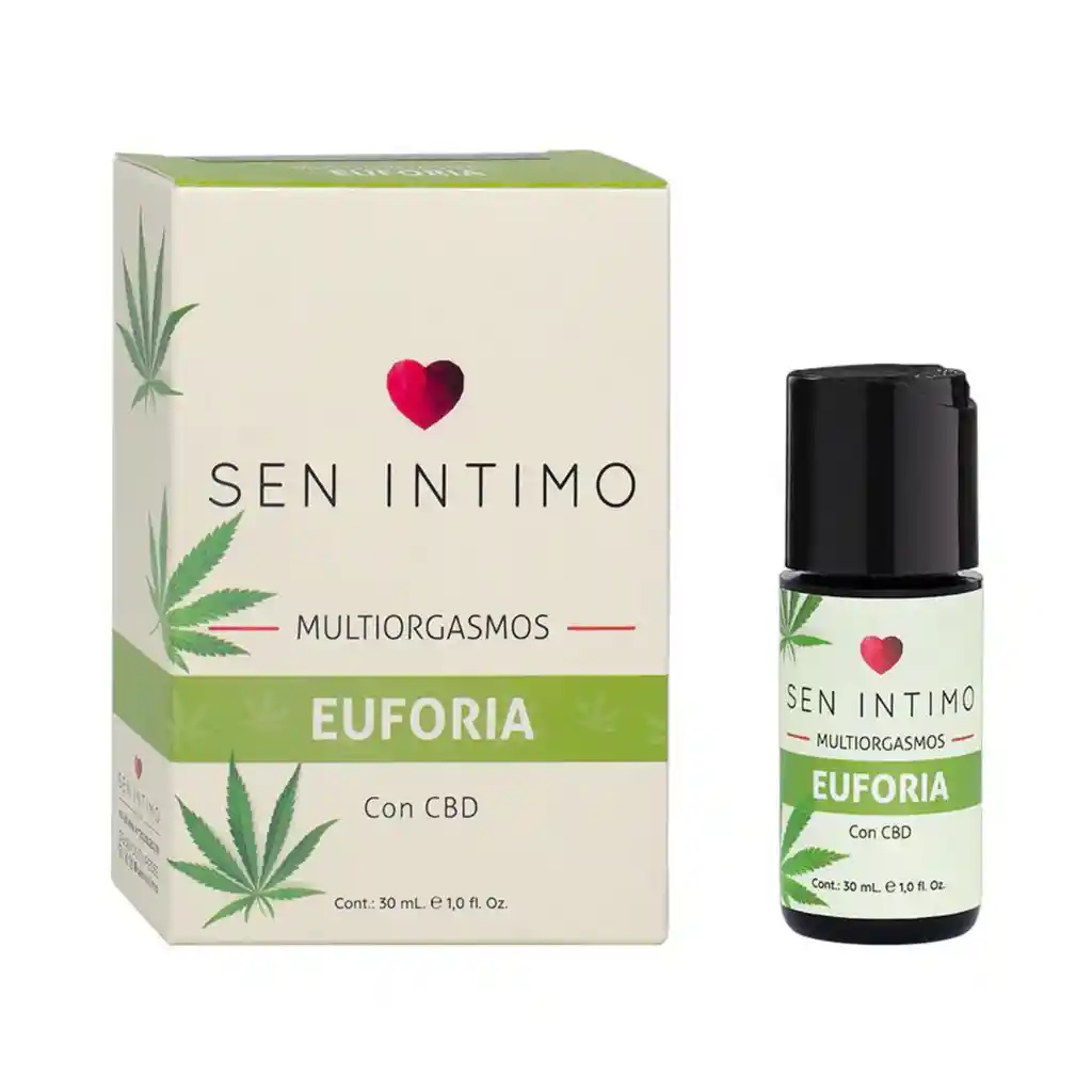 Lubricante Multiorgasmos Euforia 30ml Sen Íntimo