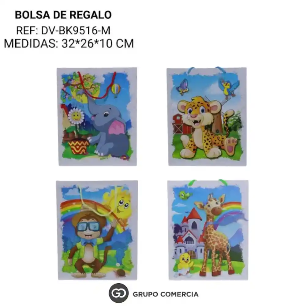 Bolsa Sorpresa Para Niños 32*26*10 Cm