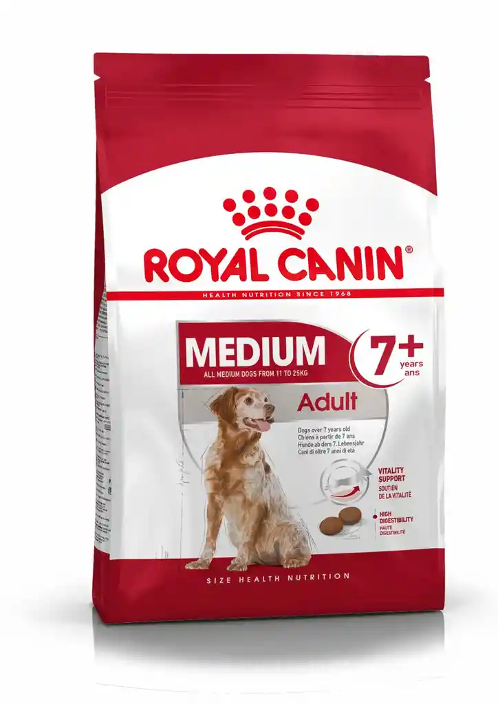 Royal Canin® Medium Adulto 7+ 4 Kg