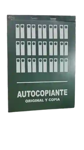Facturero Autocopiante Grande
