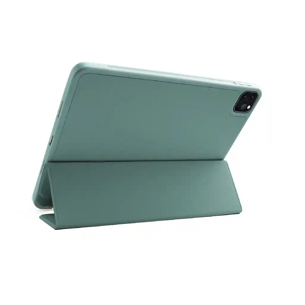 Estuche Protector Para Ipad Air 4 Y 5 Cover Magnetico Tpu - Verde Oscuro