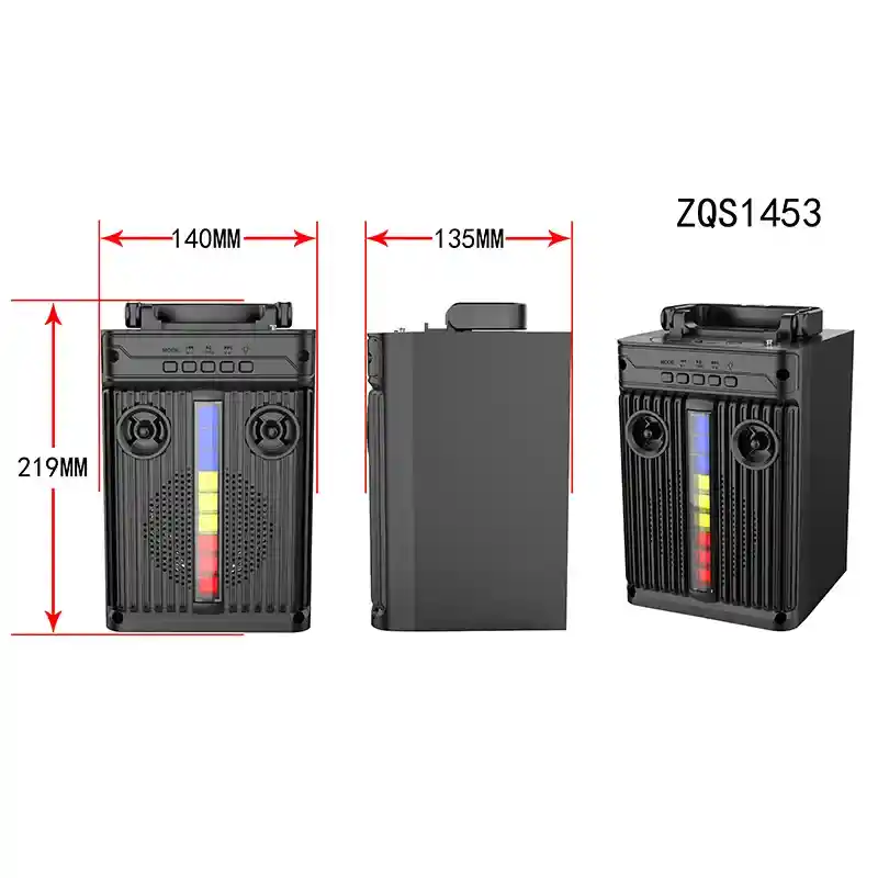 Radio Parlante Bluetooth Sing-e Zqs1453