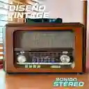 Radio Vintage Recargable Beck Playam/fm/sw/usb/tf/bt Bp-rv094bt