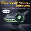 Audifonos Bluetooth Estereo Impermeables Casco De Moto Bt18