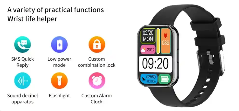 Reloj Inteligente Smartwatch Bt Call H8 Androin/ Iphone