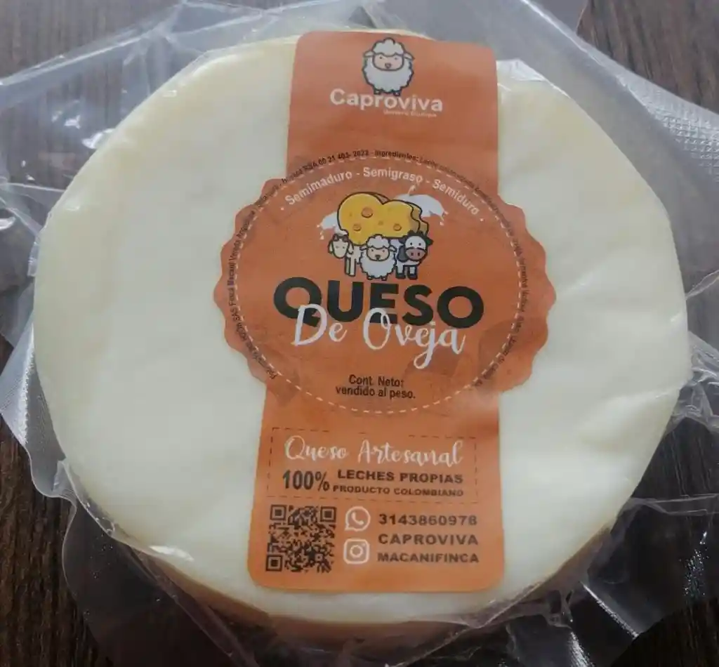 Queso De Oveja 450 Grs. Aprox.