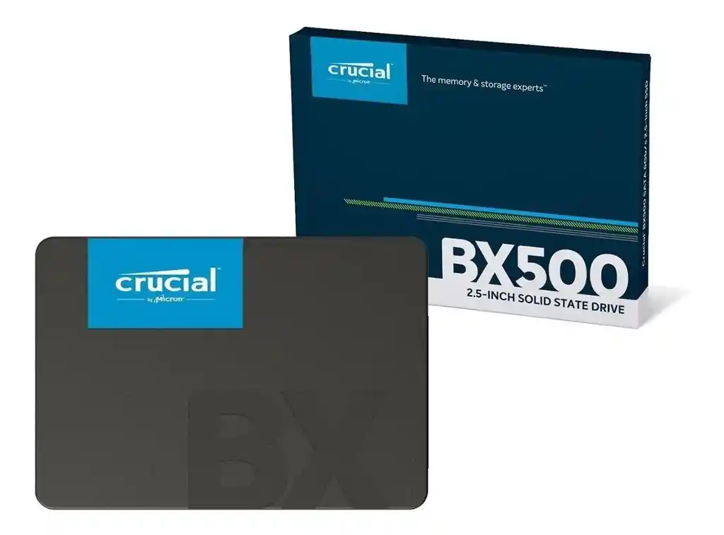 Disco Duro Solido 500gb Bx 500 Crucial Sata