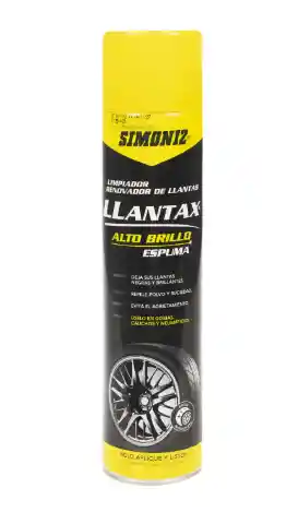 Simoniz Llantax Limpiador Renovador De Llantas 600 Ml