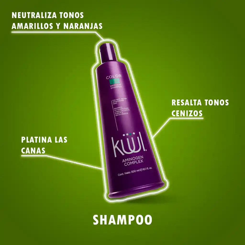 Kuul Color Me Shampoo Matizante 300 Ml