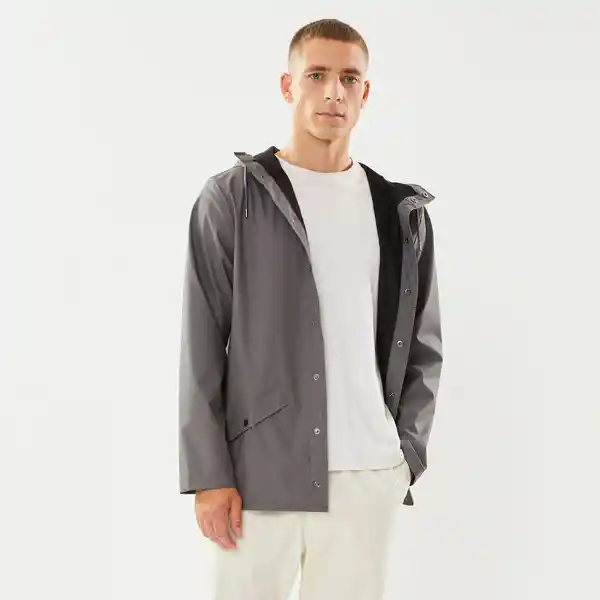 Rains Chaqueta Corta Gris L