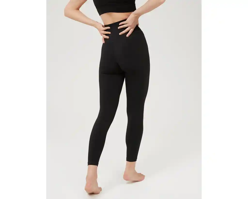 Leggings Negro Talla Med Reg Aerie American Eagle