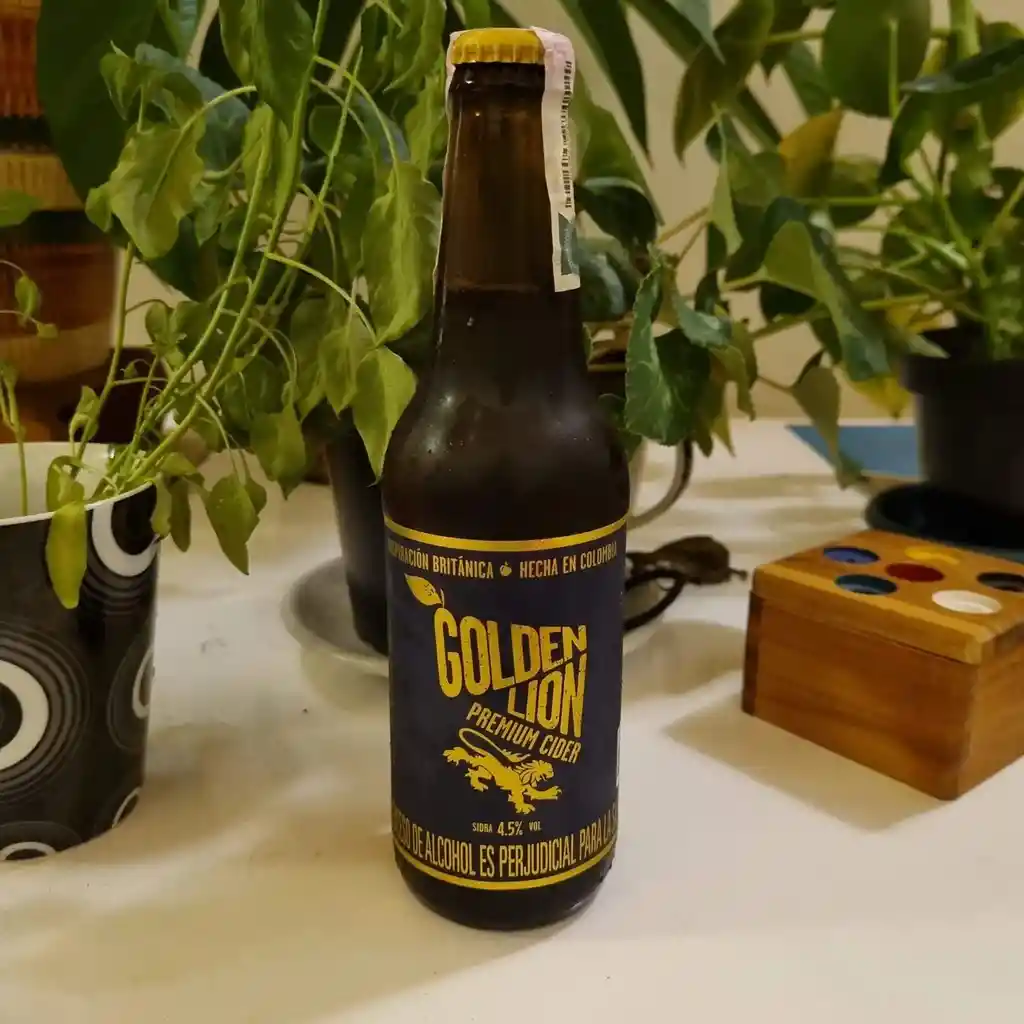 4-pack Sidra Artesanal Golden Lion English Cider 330ml