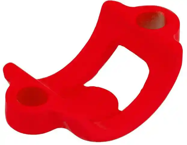 Abrazadera De Aluminio Rojo