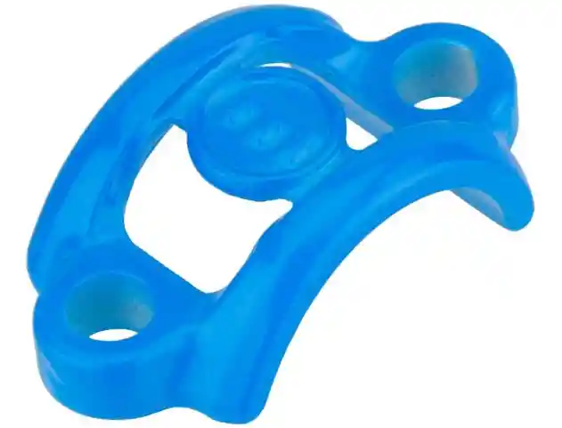 Abrazadera De Aluminio Azul