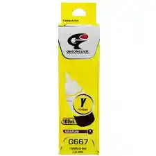 Tinta Impresoras Epson Gihonclick G667 Yellow