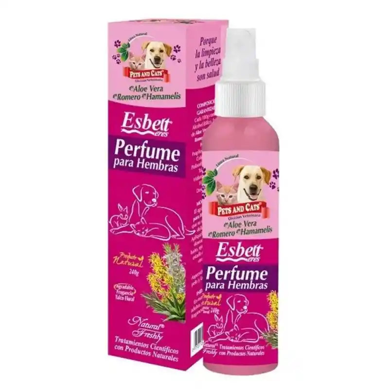 Perfume Para Mascotas Natural Freshly X 120 Ml Perfume Para Perros Y Gatos