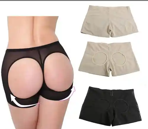 Panty Faja Aumento Realce Glúteos Up Levanta Cola Huecos