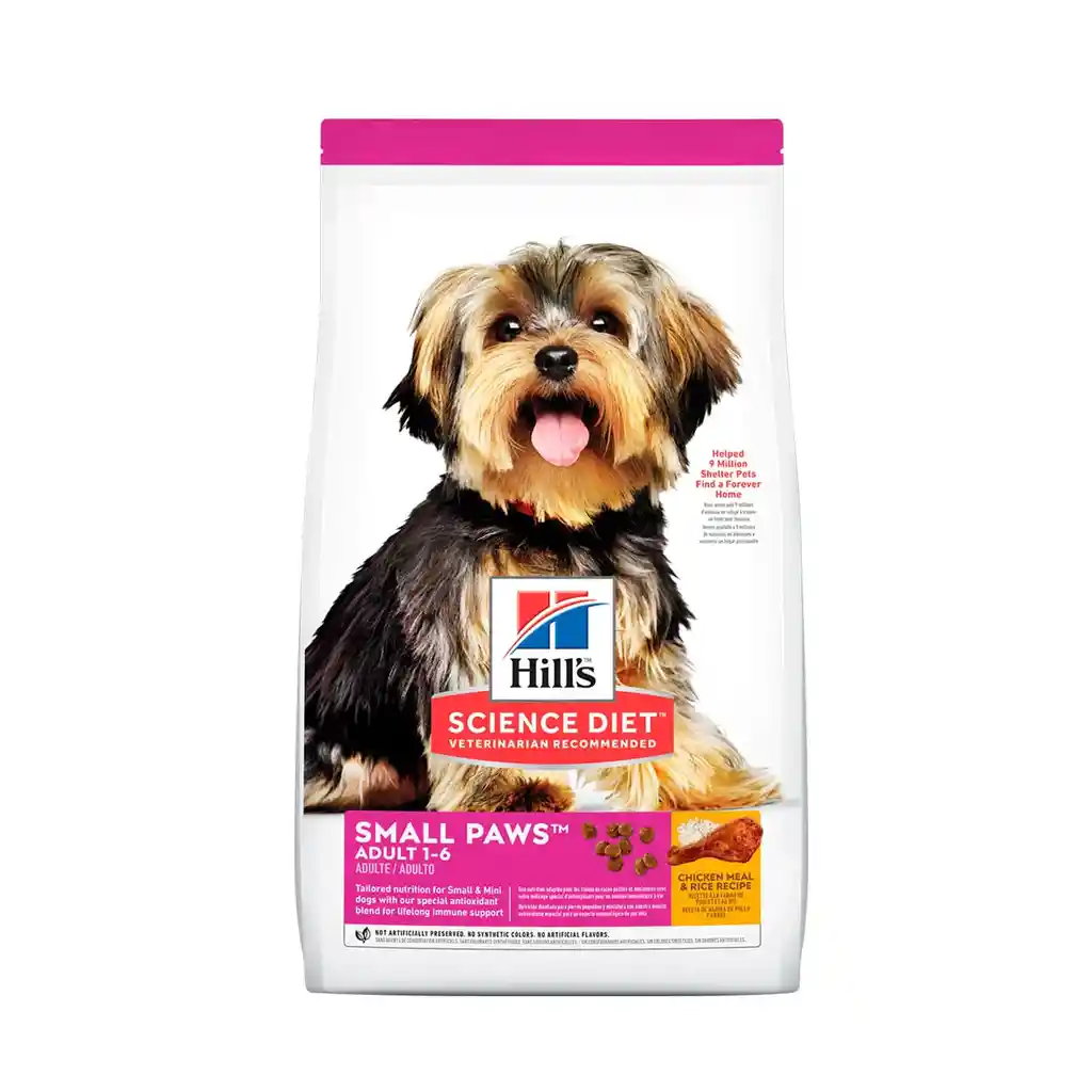 Alimento Para Perro Hills Small Paws Adultos 1-6 Pollo 4.5lb