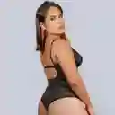 Talla L Body Nikola Negro De Encaje